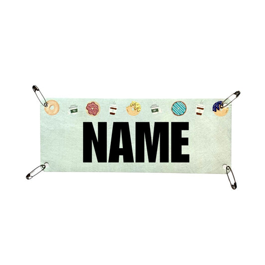 Donut - Custom Marathon Name Bib Kit