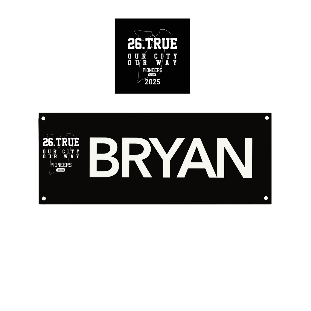 26.TRUE Collaboration Name Bib Kit