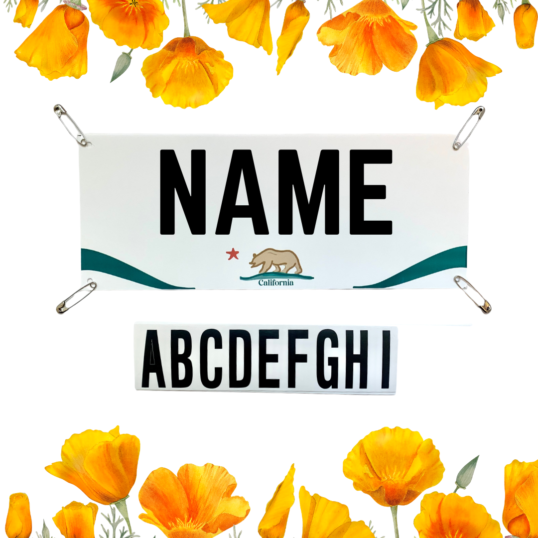 LA Marathon 26.2 - Los Angeles Marathon Personalized marathon bib, marathon name bib