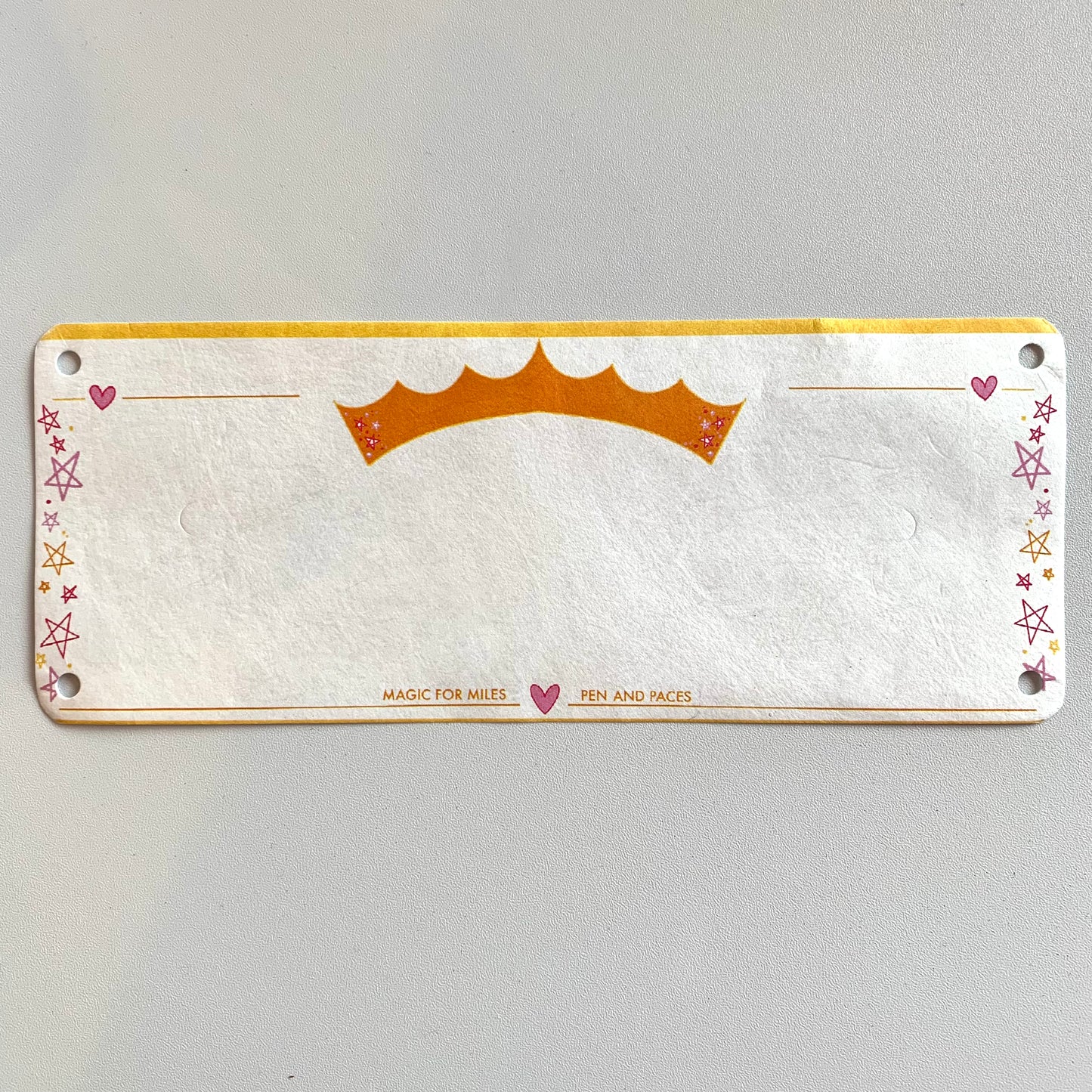 Magic for Miles Collaboration Yell my name race bib topper kit!
