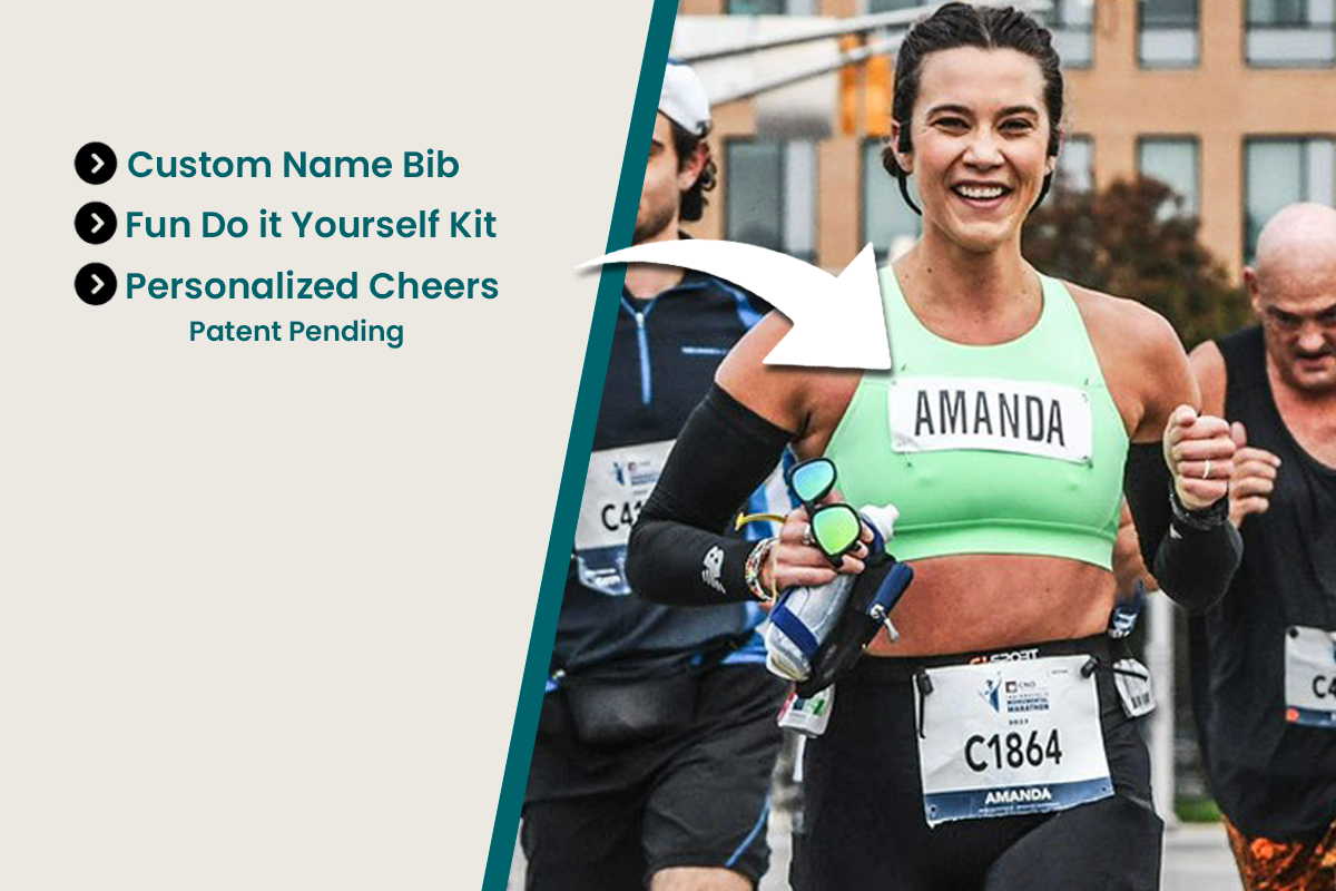 Philly Name Bib Kit-Marathon Name Bib- Custom- Philadelphia Marathon