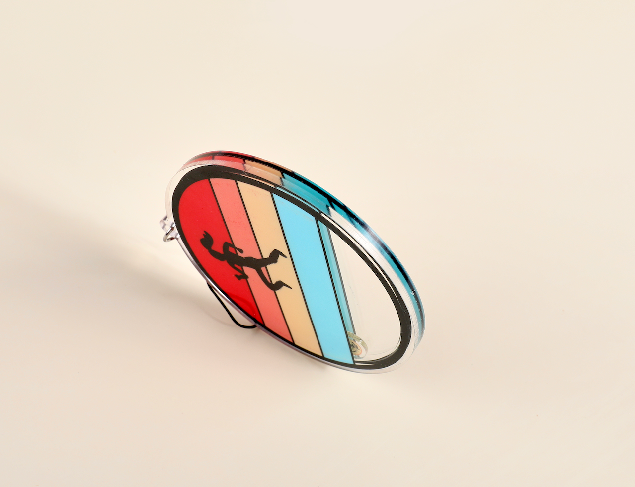 Runner retro ornament, runner ornament, Xmas ornament for runner, Christmas ornament