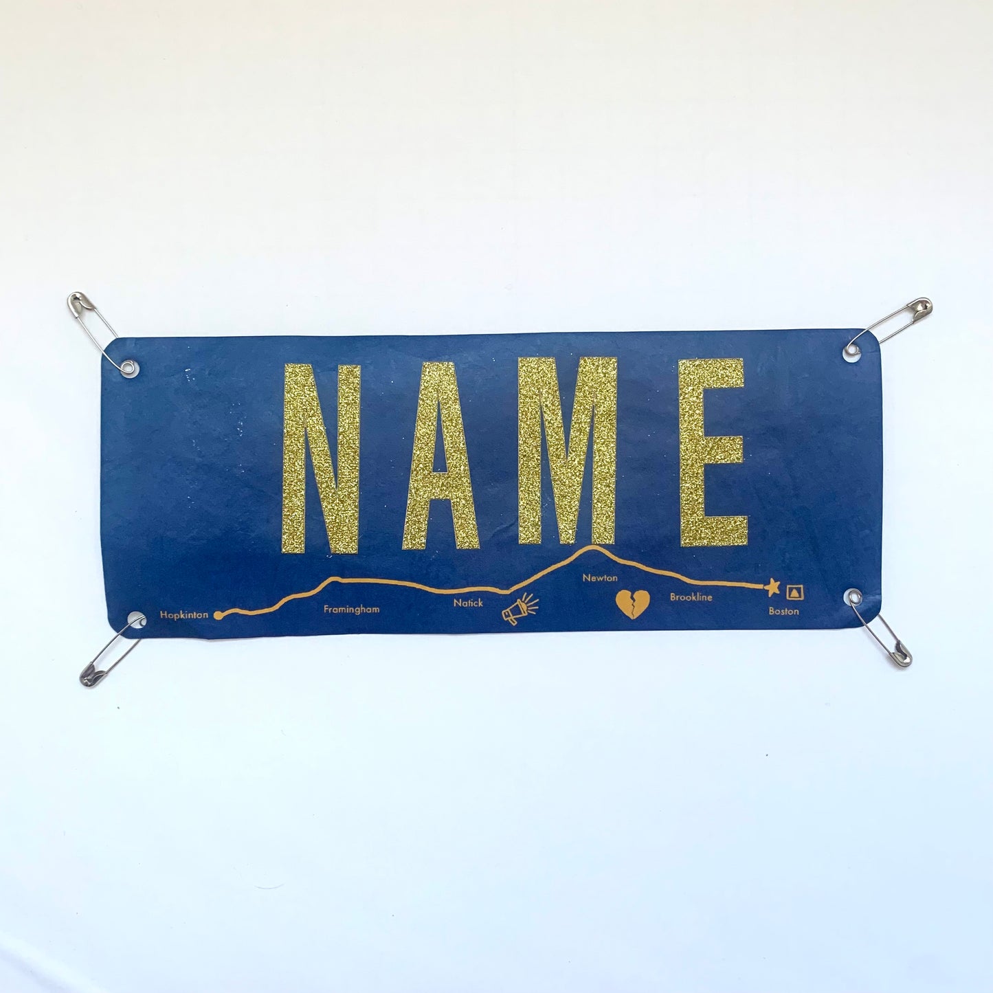 Boston Bundle: Boston Shoe Bag and Boston Yell My Name Bib Kit Collaboration