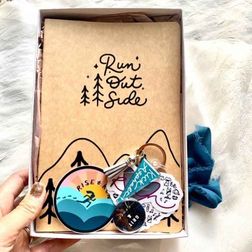 Running gift set, gift set for runners, Christmas gift for runners, holiday gift set for runners