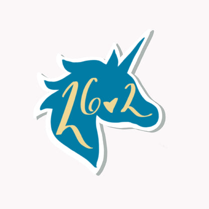 Boston 26.2 unicorn sticker, Boston Unicorn Sticker, Boston 26.2 sticker