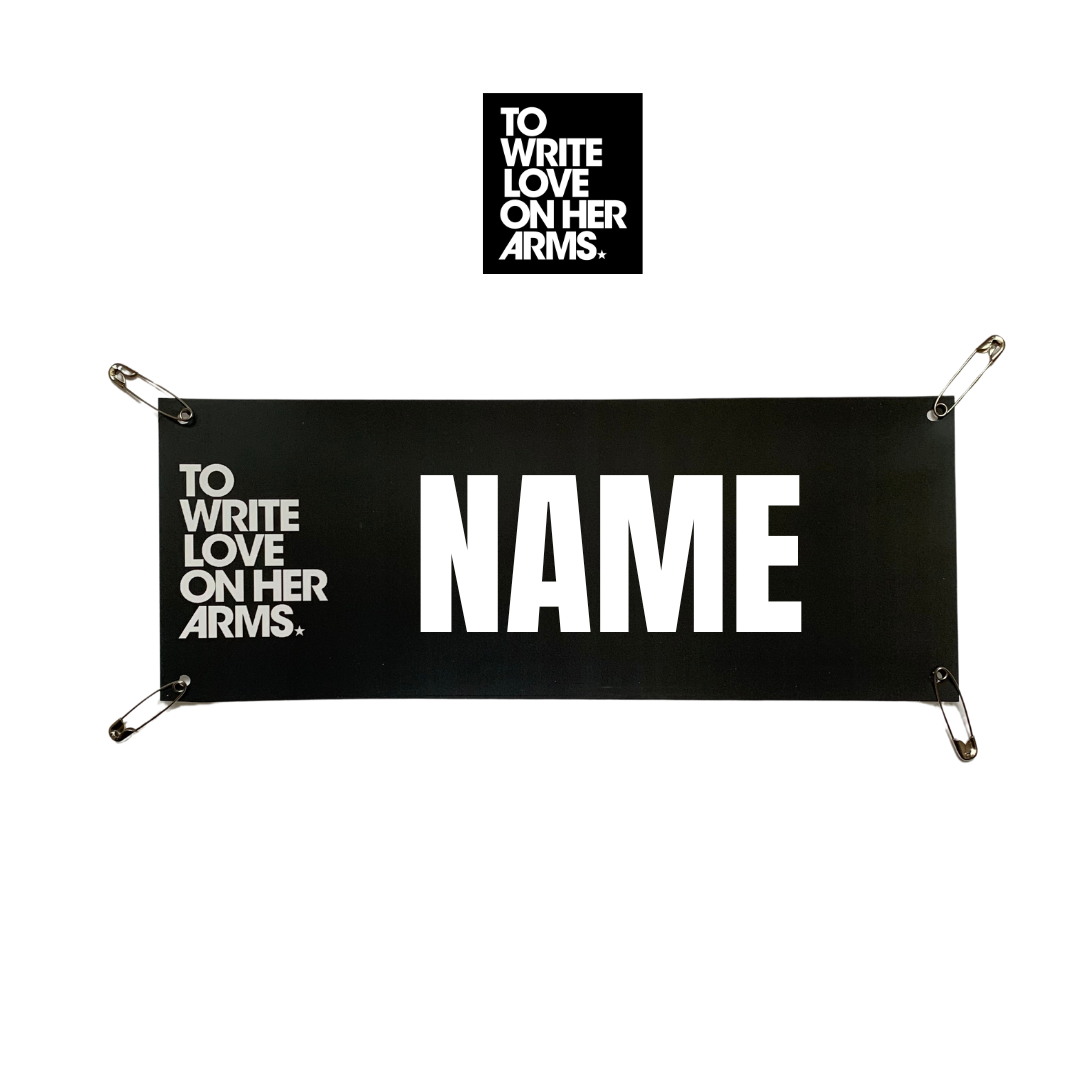 TWLOHA Collaboration Name Bib Kit