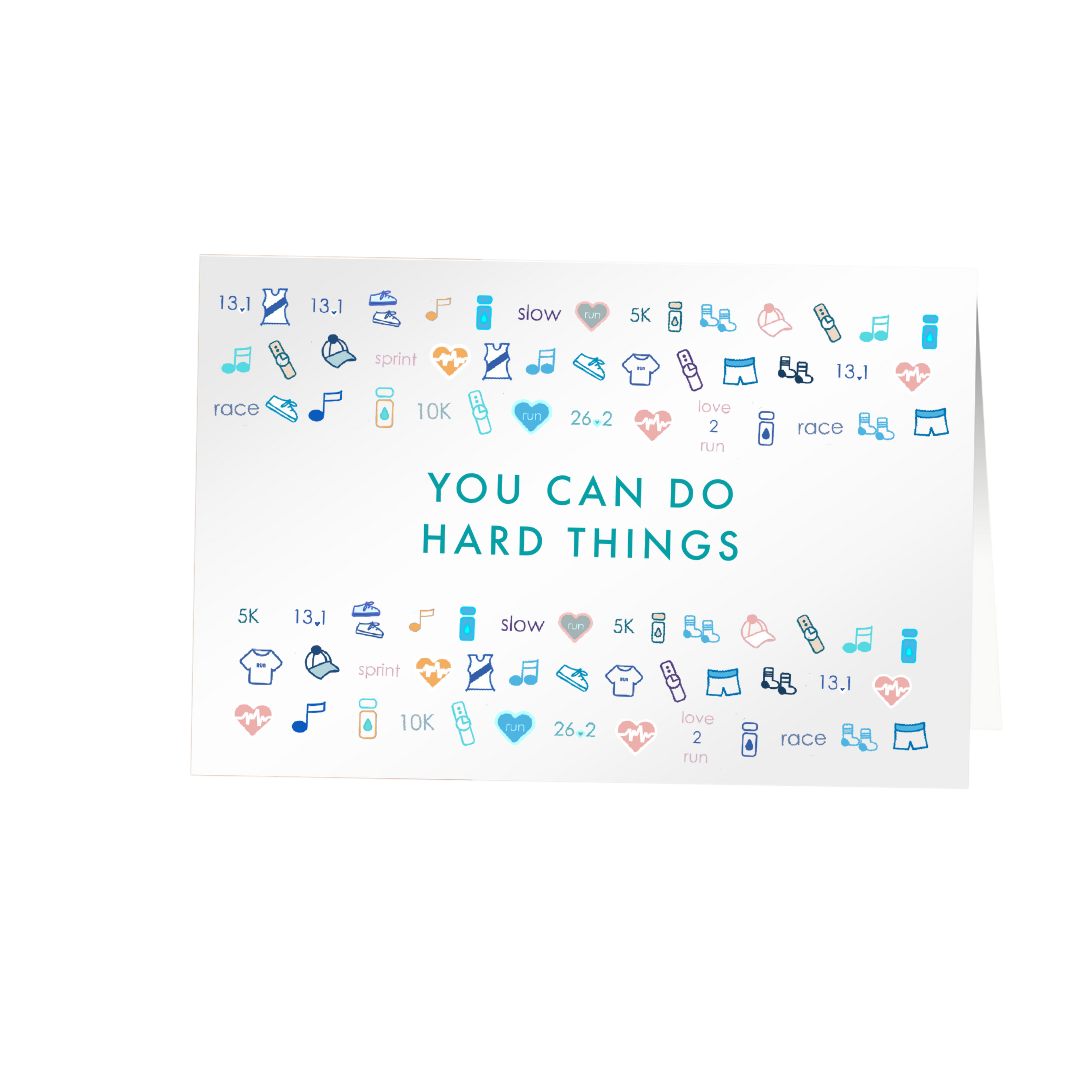 You Can Do Hard Things Greeting Card