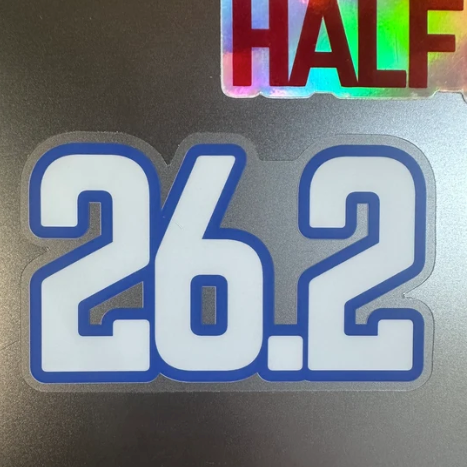 26.2 Clear Edge Sticker collaboration