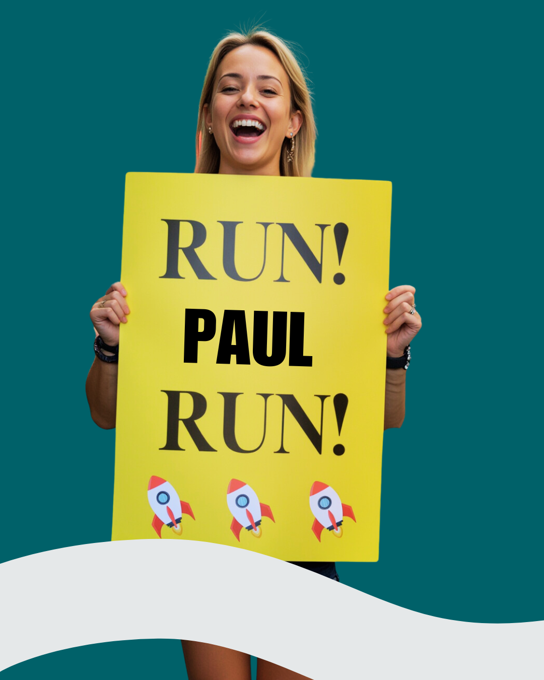 Race Day Poster Kit- Complete "Run! ____ Run!" Poster Kit | Custom Cheer Signs Made Easy! (Copy)