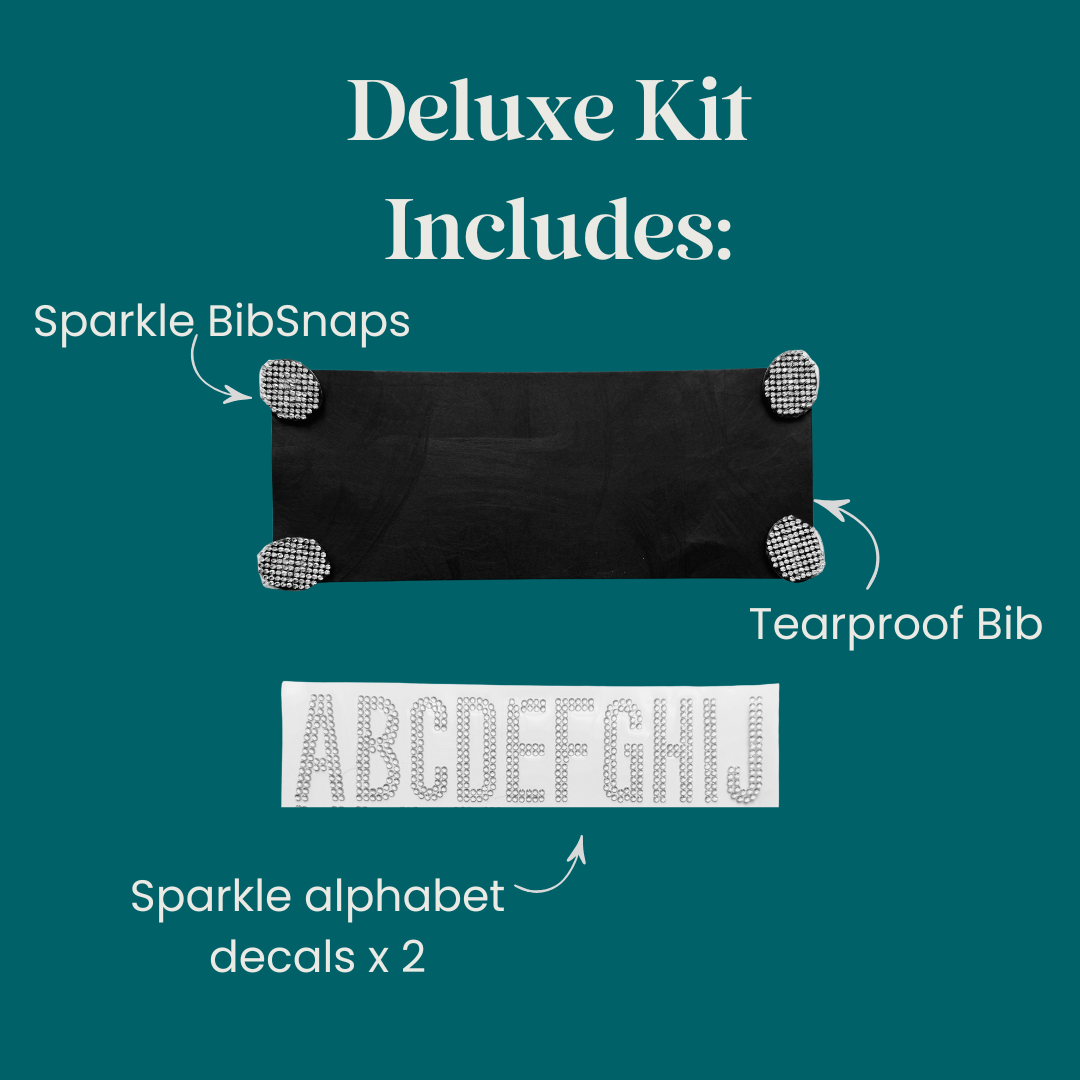 Deluxe Bib Kit- Sparkle Edition- BibBoards Collaboration