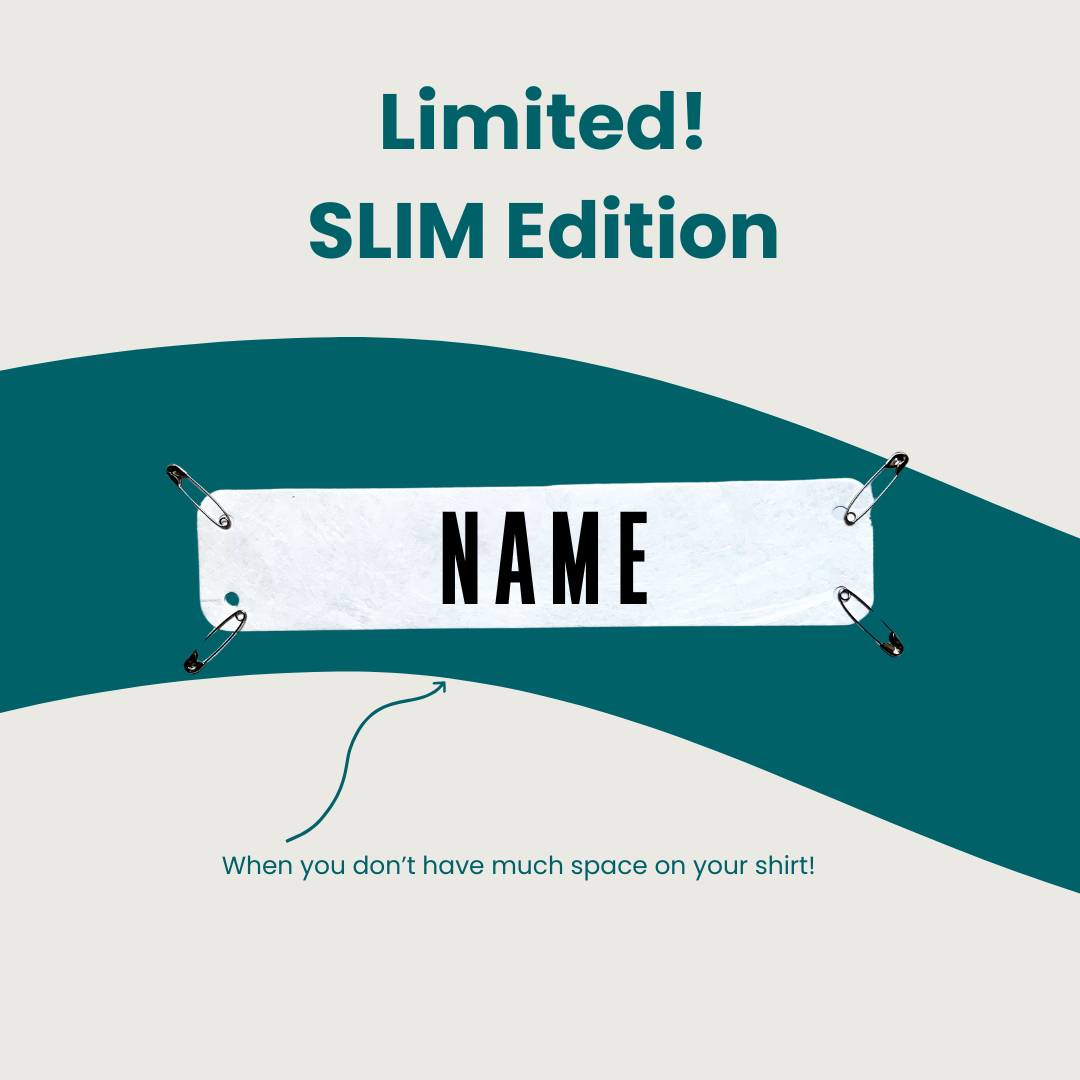 Slim Name Bib Kits - Limited Edition!