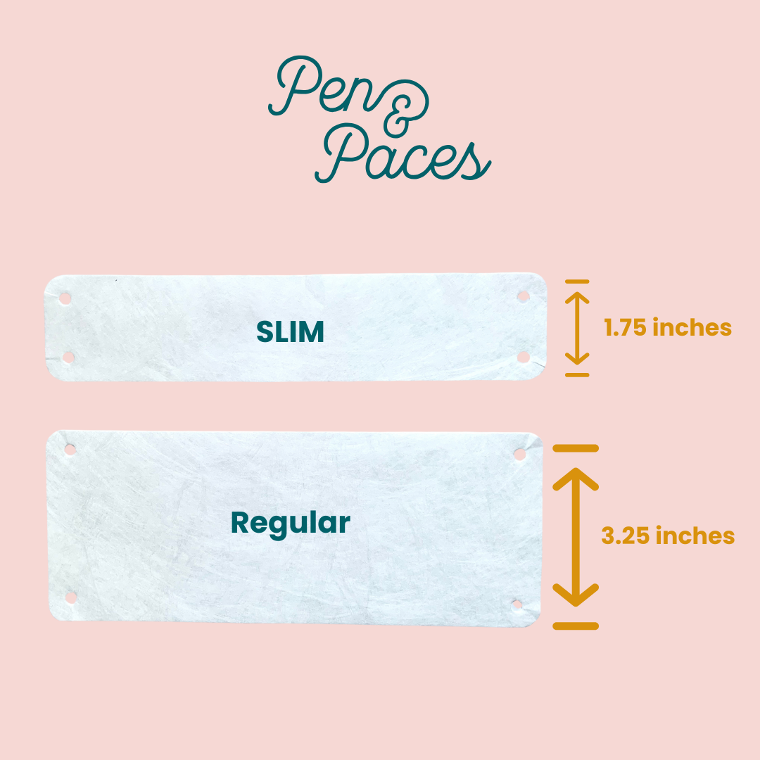 Slim Name Bib Kits