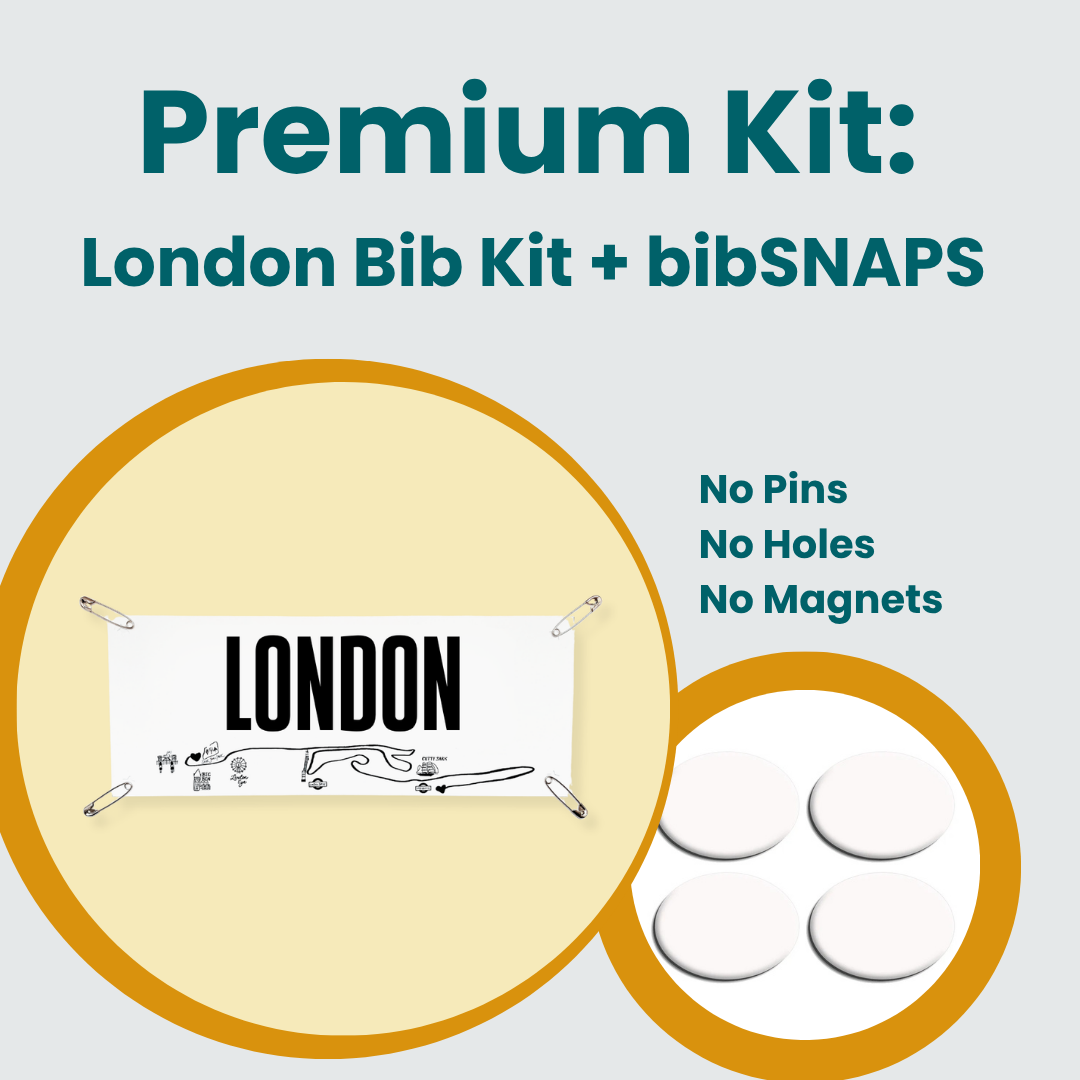 London - Marathon Name Bib Kit