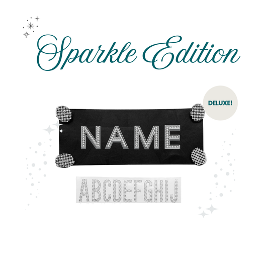 Deluxe Bib Kit- Sparkle Edition- BibBoards Collaboration