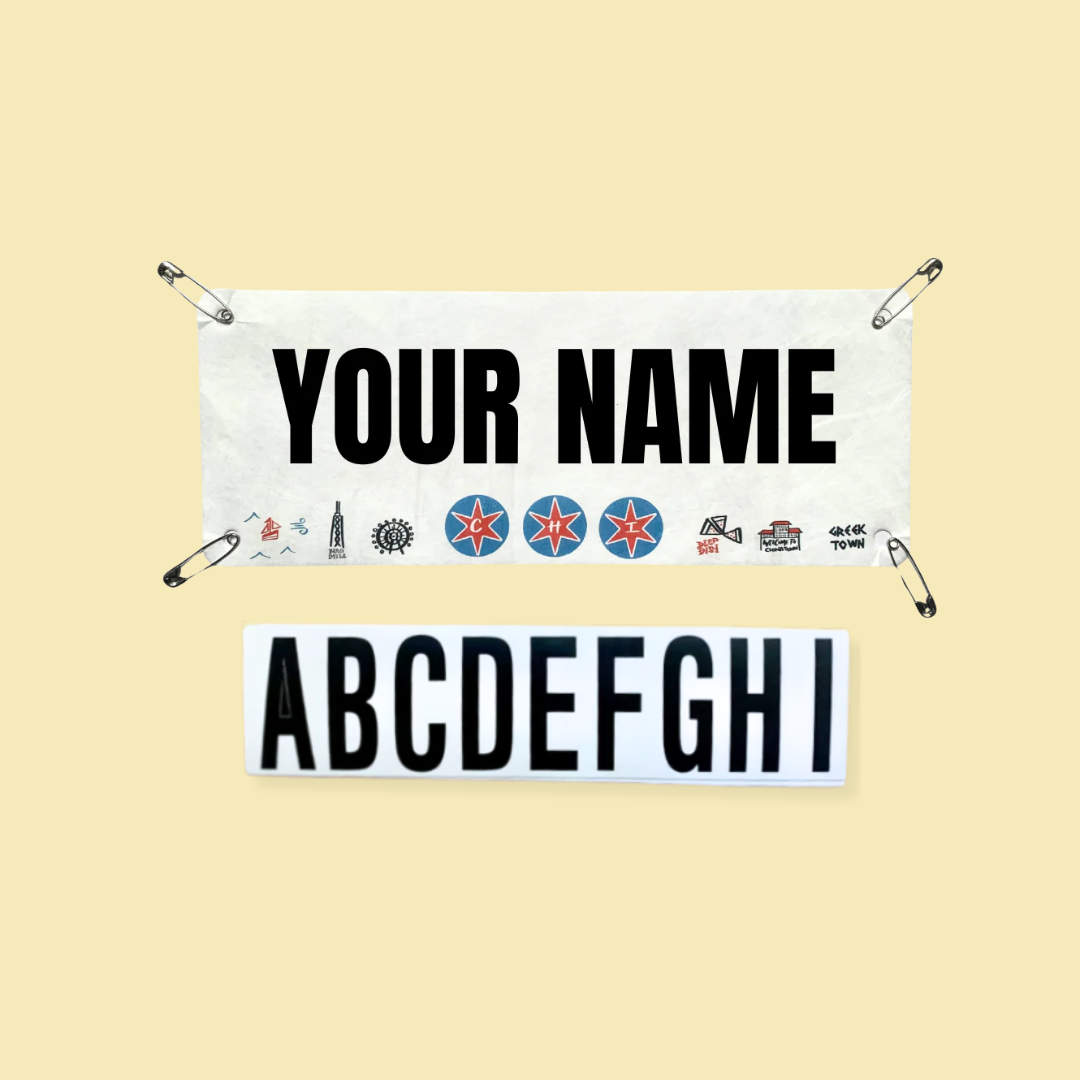 Chi-Town- Marathon Name Bib Kit (Chicago)