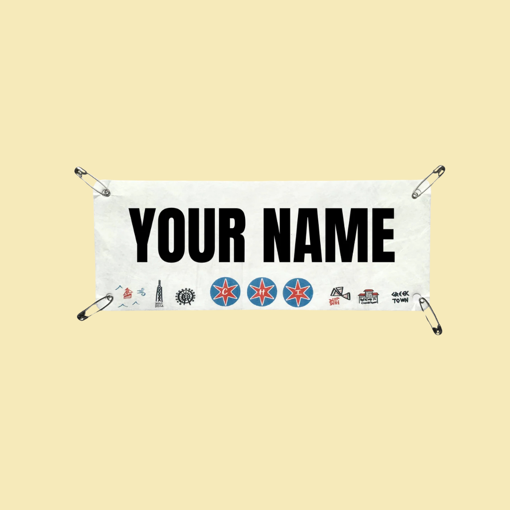 Chi-Town- Marathon Name Bib Kit (Chicago)