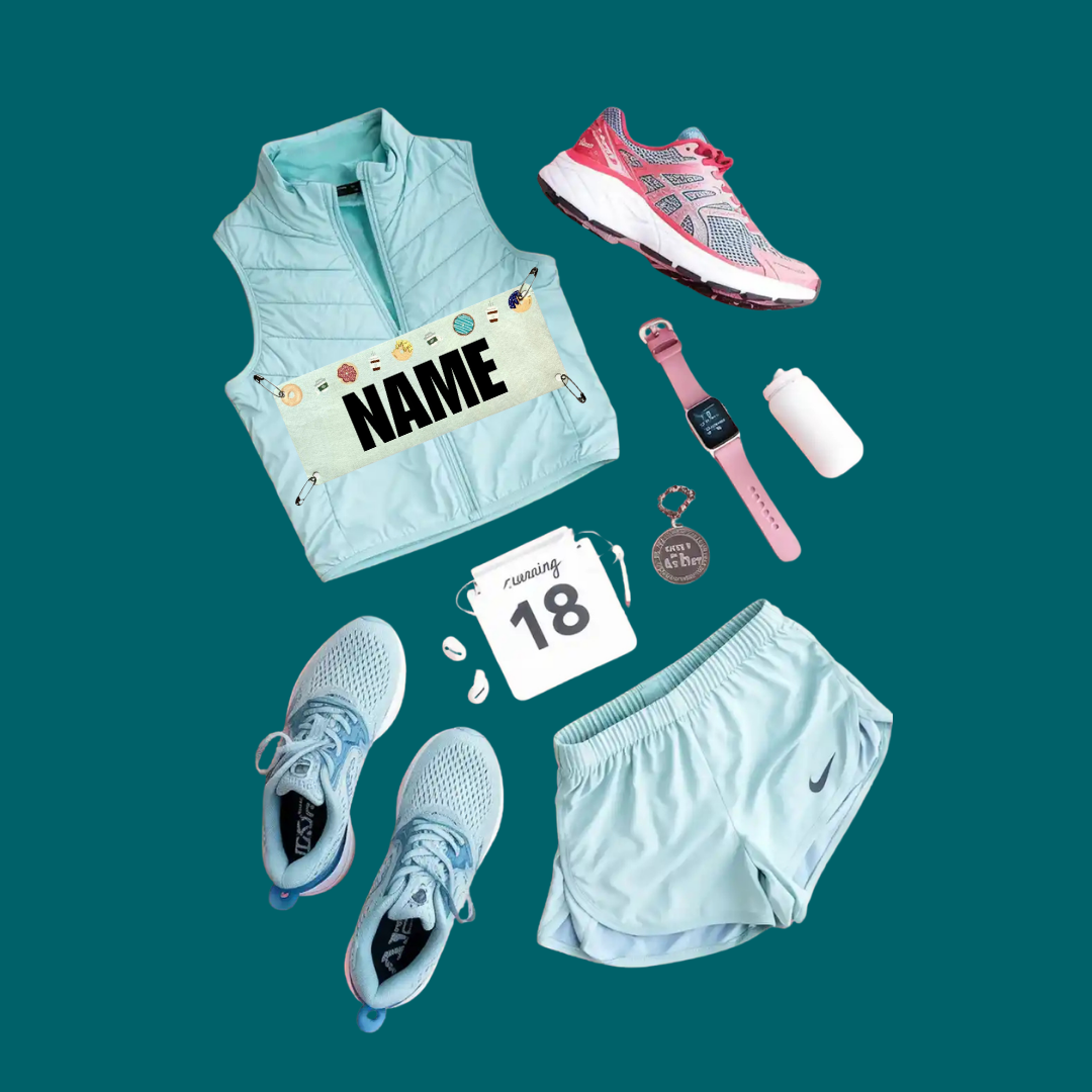 Donut - Custom Marathon Name Bib Kit