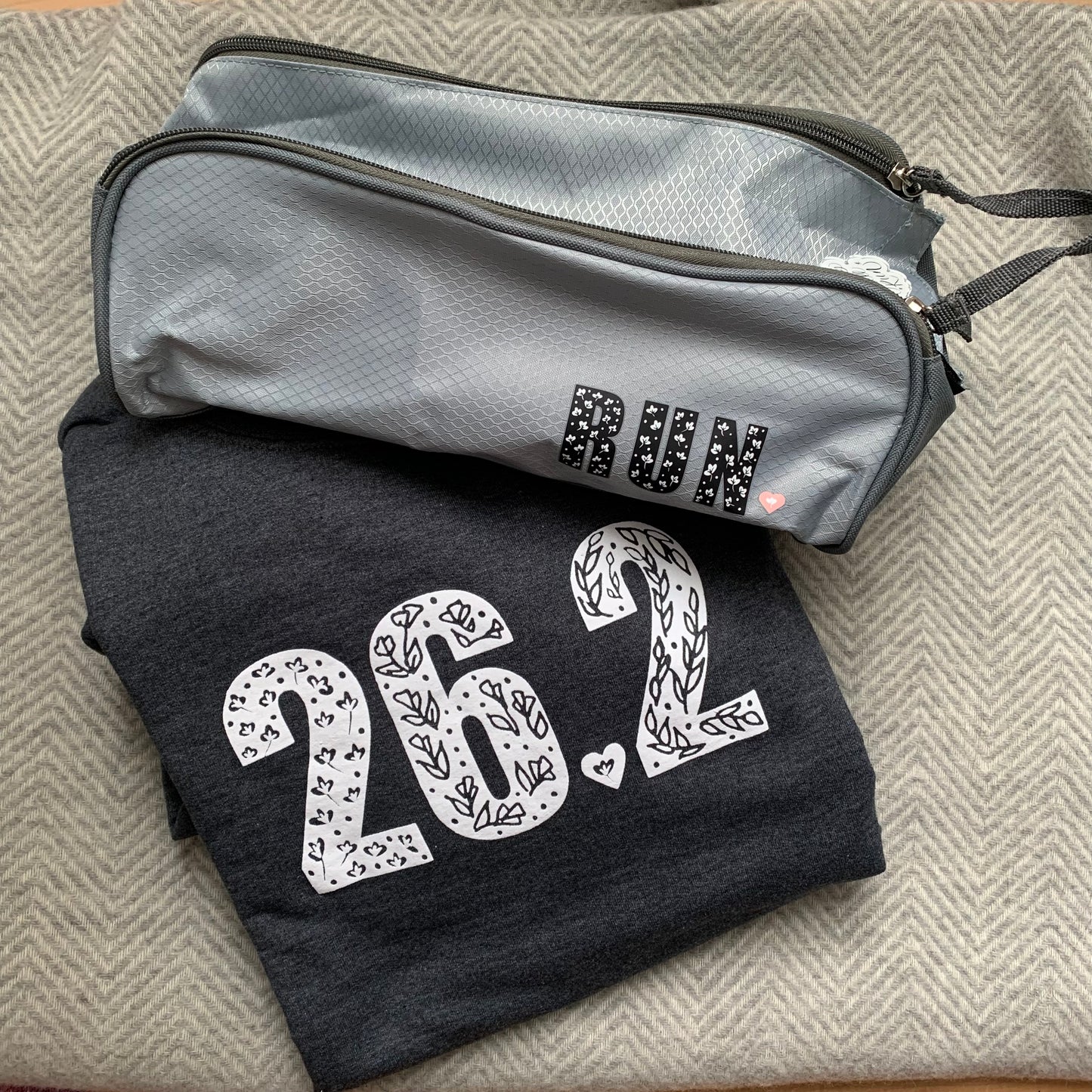 BUNDLE: 26.2 marathoner sweatshirt & Shoe Bag