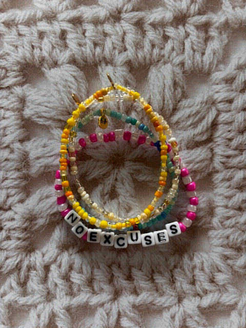 PICKUP ONLY-  Choose Your Mantra Set Running with Grace Collaboration