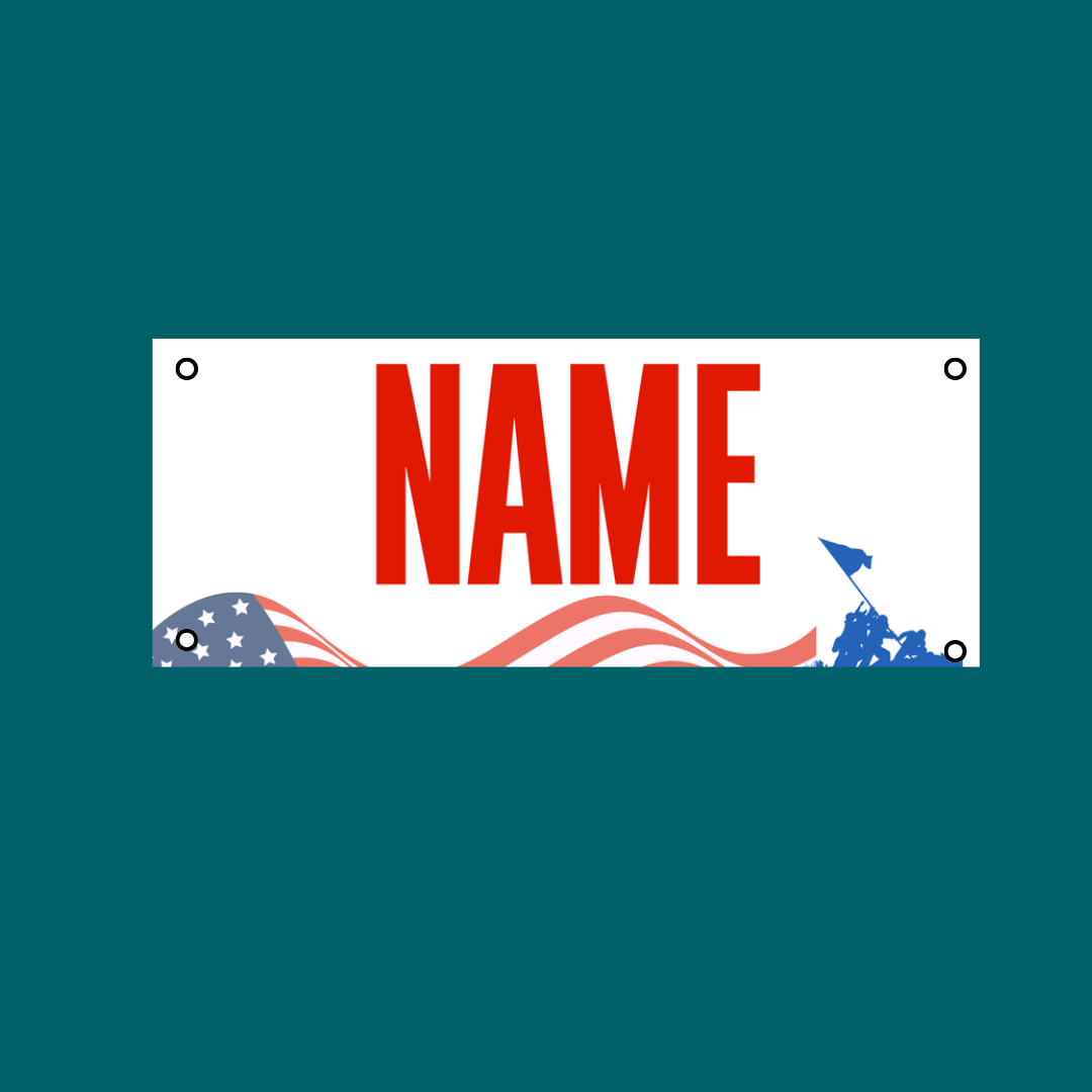 Marine Corp- Marathon Name Bib Kit