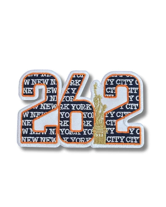 New York City 26.2 Die-Cut Marathon Milestone Patch Collaboration
