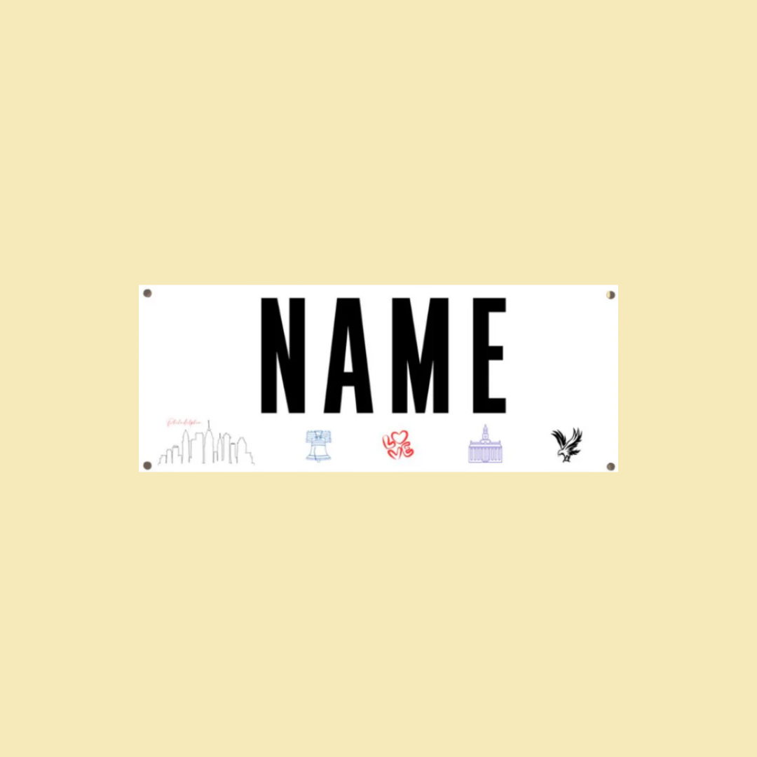 Philadelphia- Marathon Name Bib Kit