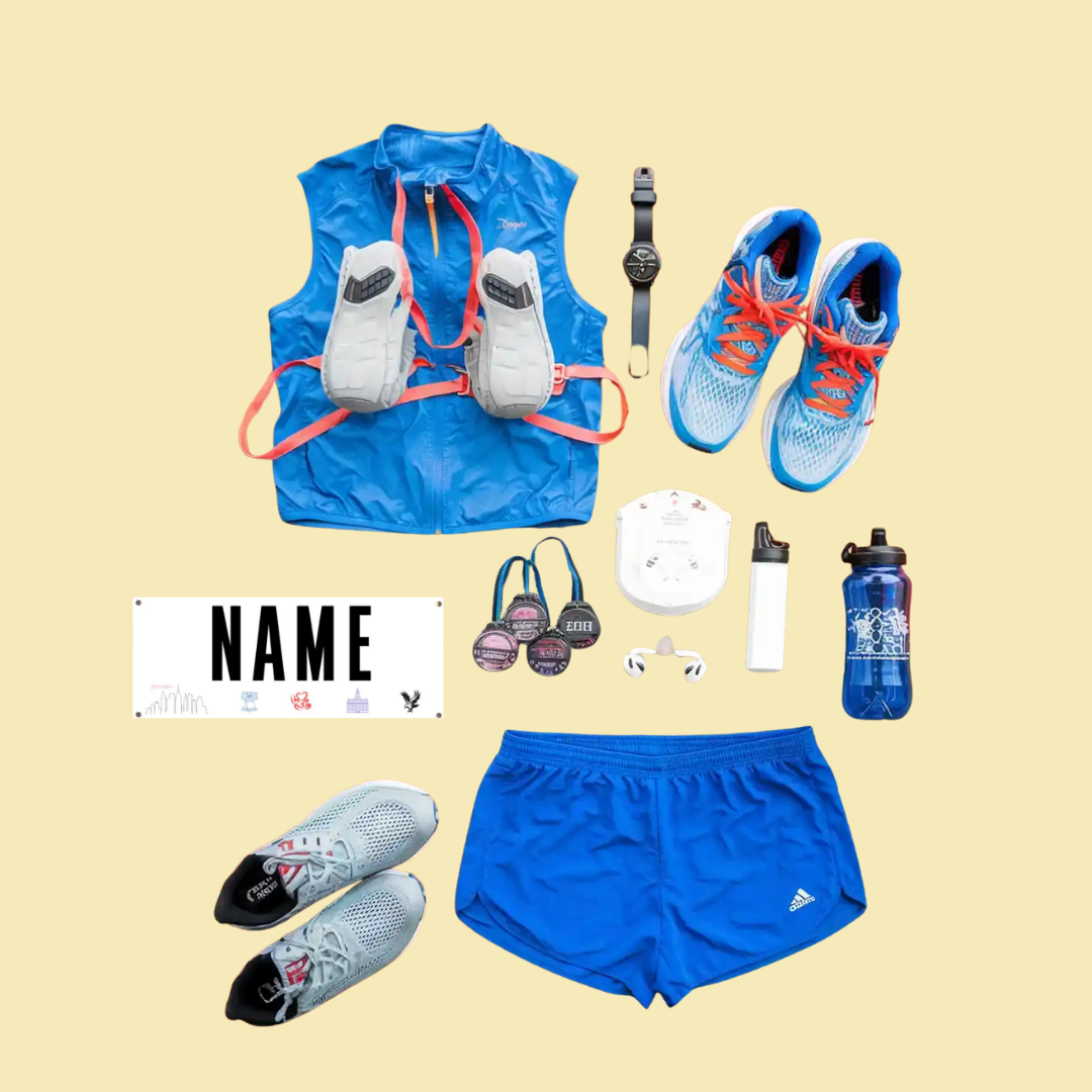 Philadelphia- Marathon Name Bib Kit
