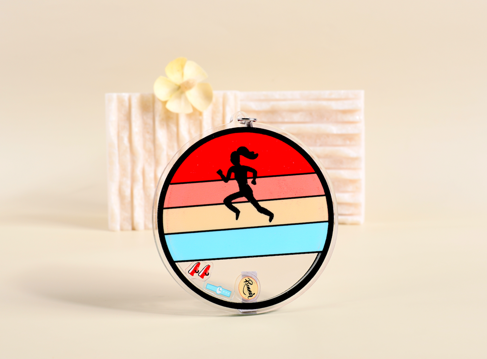 Runner Retro Ornament