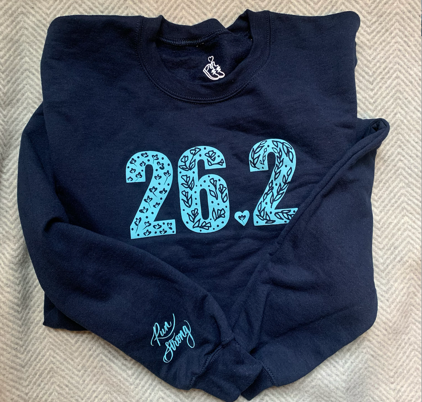 BUNDLE: 26.2 marathoner sweatshirt & Shoe Bag