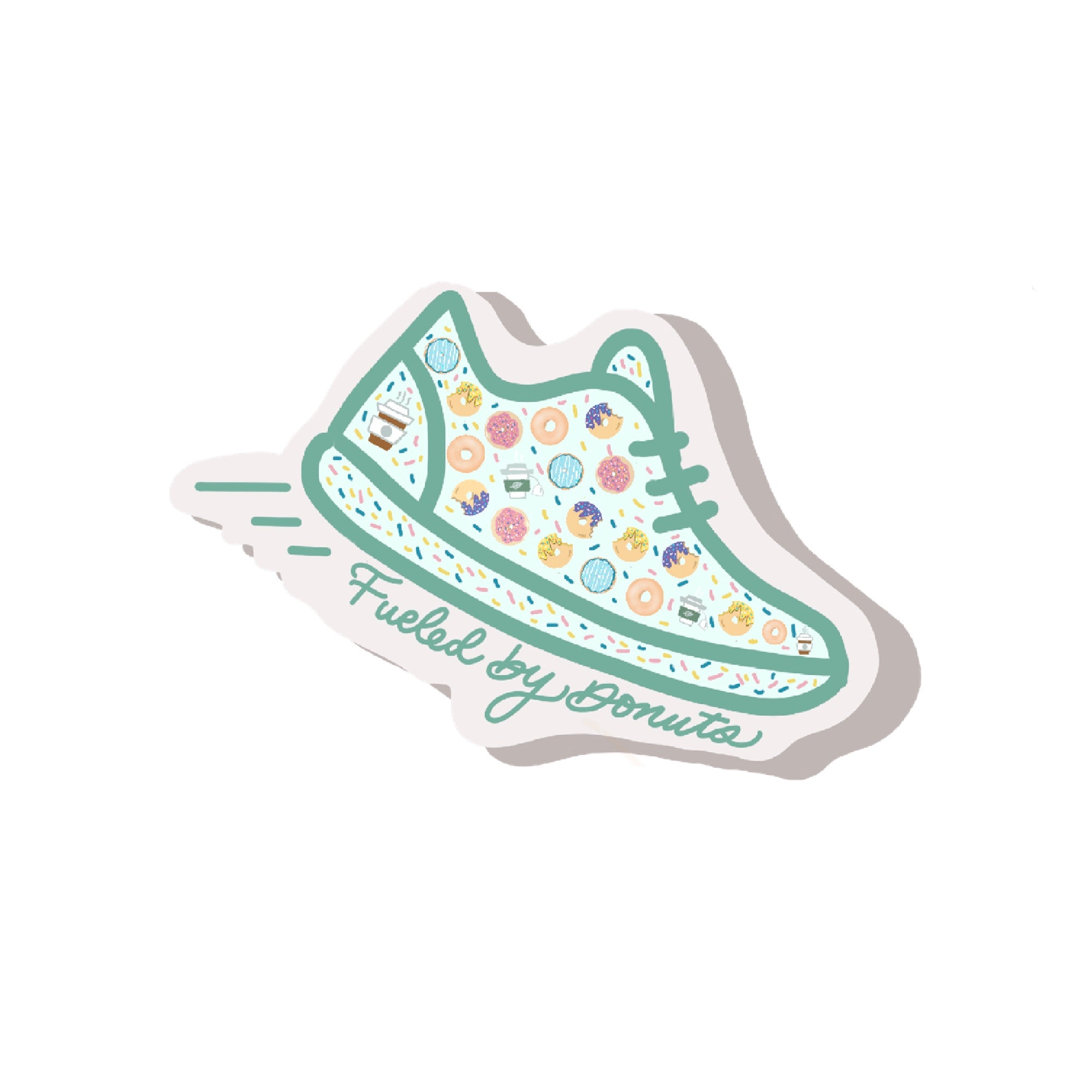 Fueled by Donuts Sticker