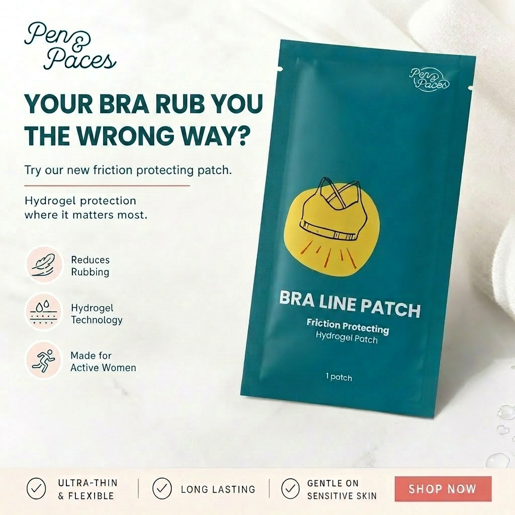 Bra Line Anti-Chafe Patch for Runners