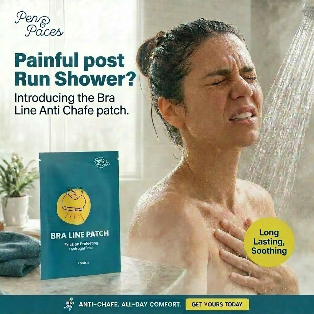 Bra Line Anti-Chafe Patch for Runners