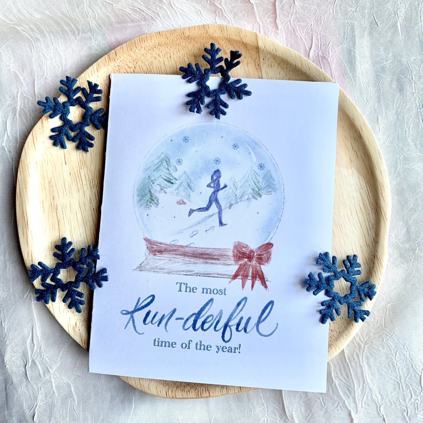 The most runderful time of year, Runner holiday card