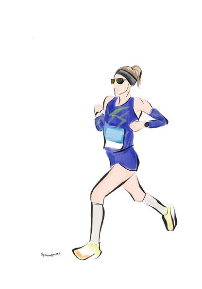 LIMITED EDITION Pen & Paces Custom Runner Portraits!
