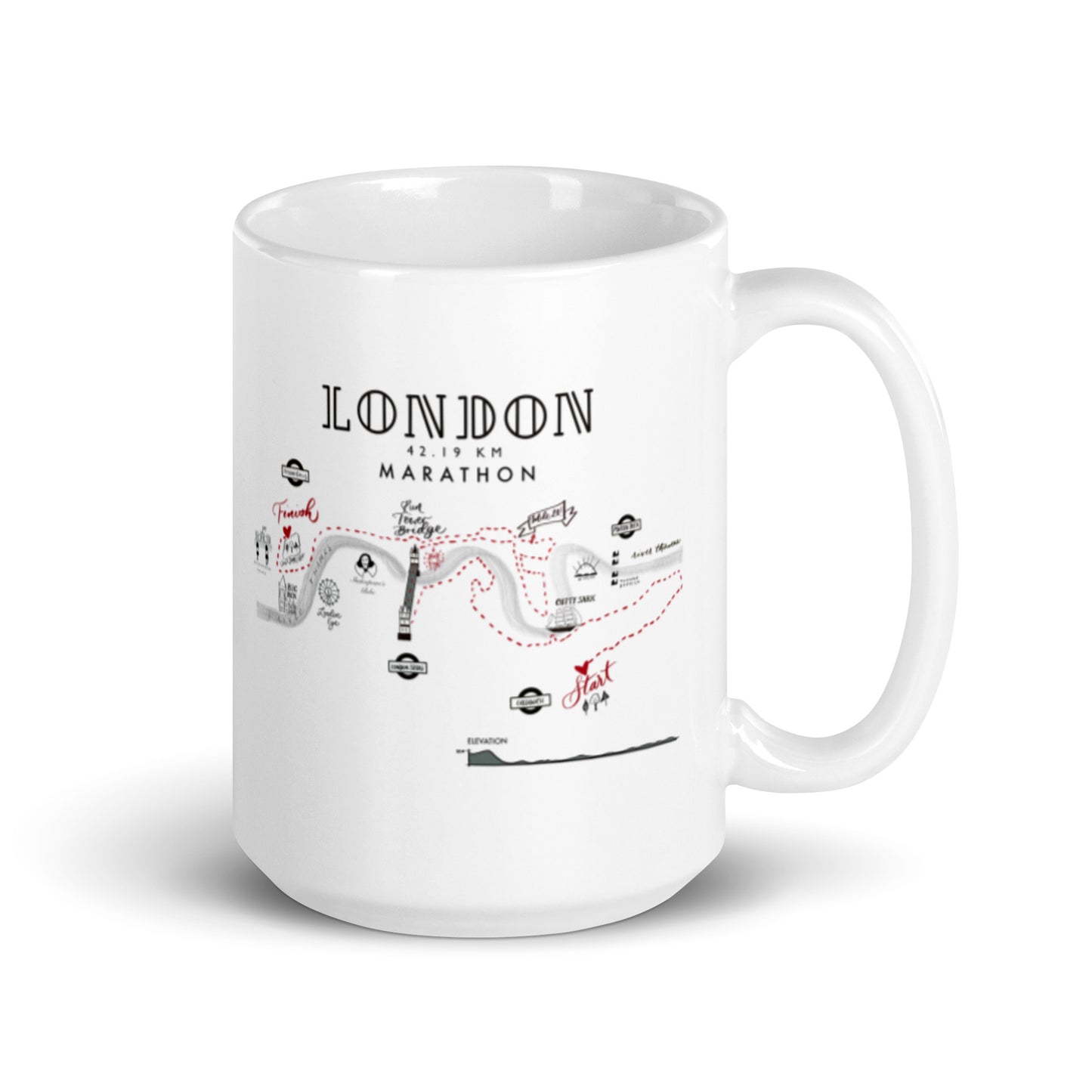 London 26.2 map mug , London 26.2 mug, London 26.2, London 26.2 mile 2022 cup, Gift for London runner